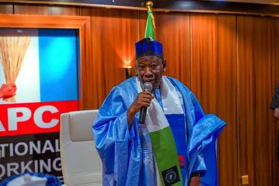 BREAKING: Ganduje Resigns As APC National Chairman BREAKING: Ganduje Resigns As APC National Chairman