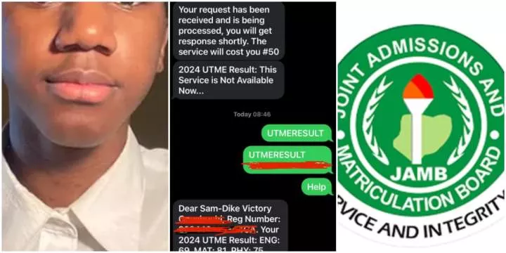 Boy whose UTME result went missing in 2023 retakes exam in 2024; his result stuns many