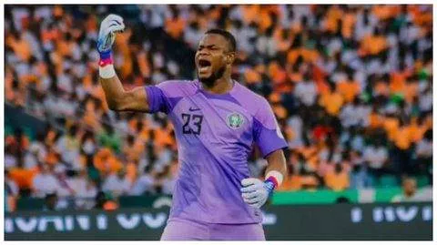 Stanley Nwabali has been a brilliant addition to the Super Eagles team. (Photo Credit: Nwabali/X)