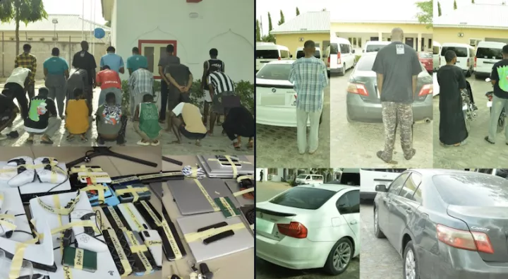 EFCC seizes luxury items, arrests 21 for cyber fraud in Bauchi