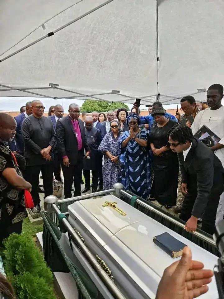 Onyeka Onwenu buried in Lagos (Photos)