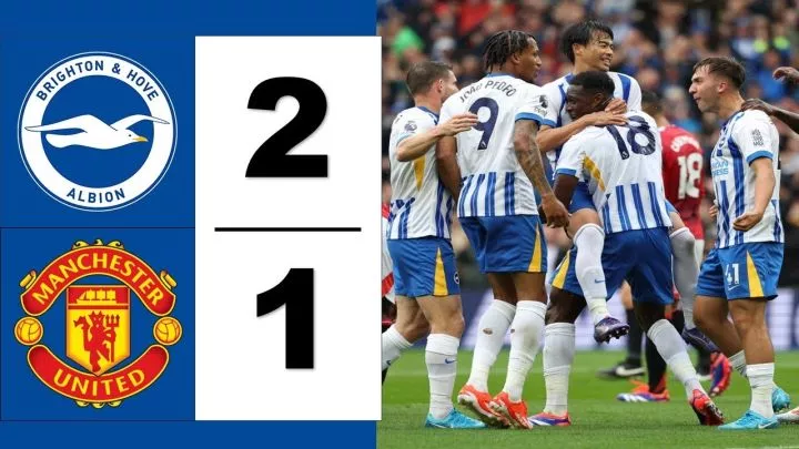 Brighton 2 - 1 Manchester United (Aug-24-2024) Premier League Highlights