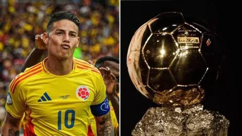 He fought for everything - James Rodriguez predicts Ballon d'Or winner