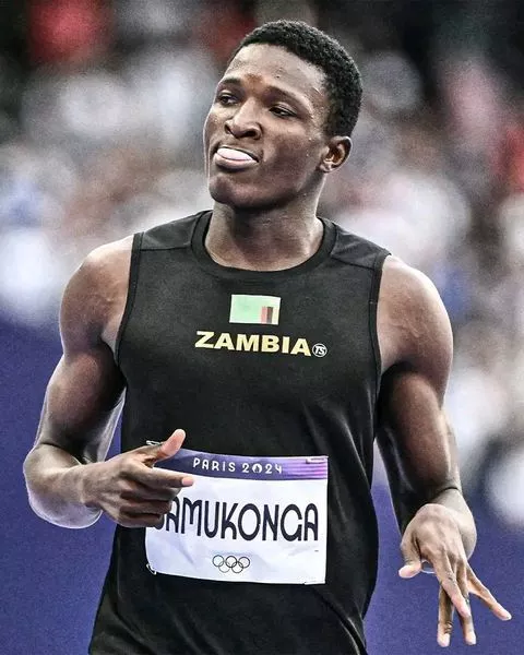 Zambia's Paris 2024 hero Muzala Samukonga. (Photo Credit: Muzala Samukonga/X)