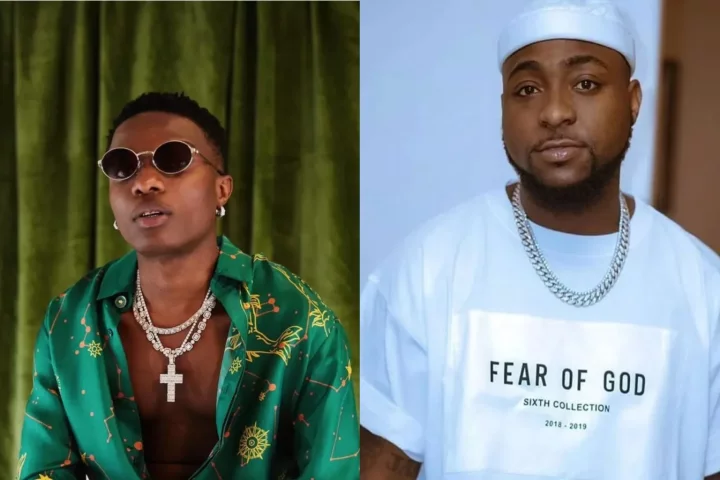 Davido brags as Wizkid fails to break his record on Spotify