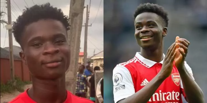 'You look like Saka' - Man who shares striking resemblance with Arsenal player trends