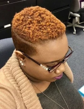 Fascinating low cut hairstyles for stylish African women.