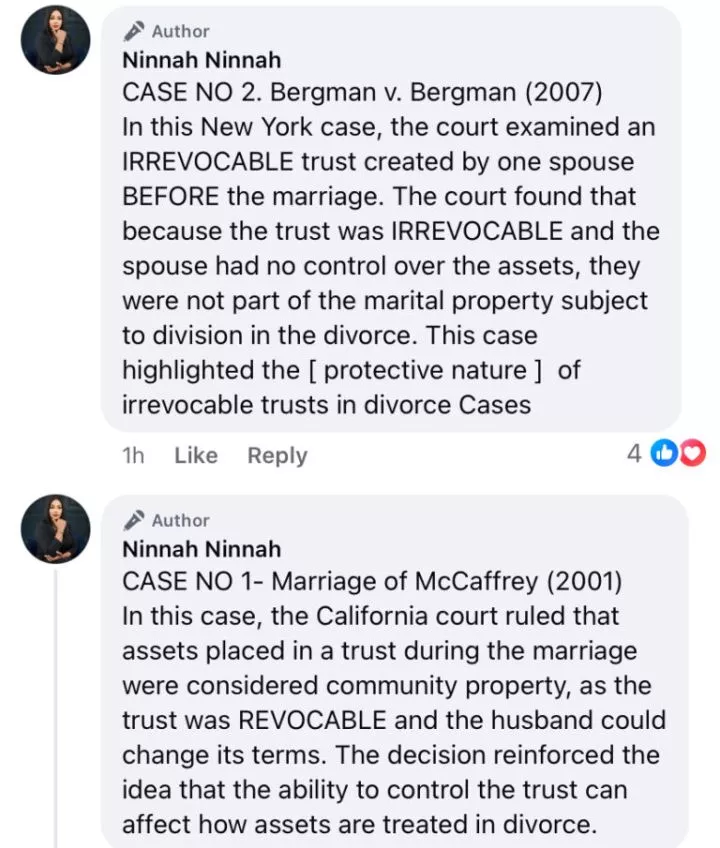 'You're not smart if your wife takes your property after divorce' - Female lawyer advises men