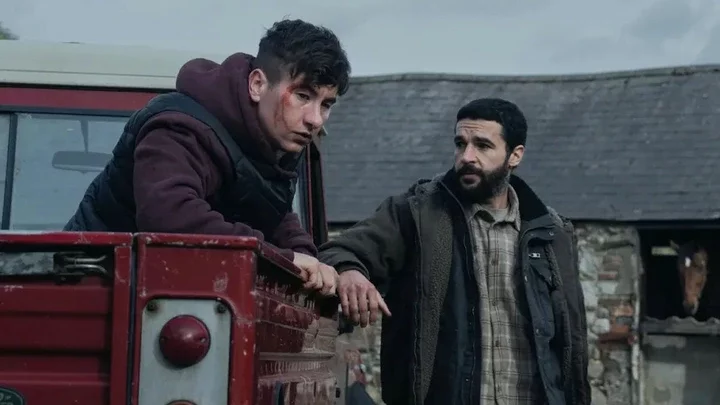 Barry Keoghan and Christopher Abbott in Bring Them Down.