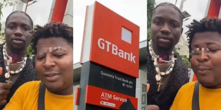Fresh video captures VeryDarkMan moments before arrest outside GTBank Fresh video captures VeryDarkMan moments before arrest outside GTBank