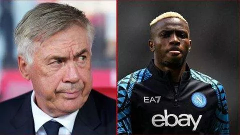 'Osimhen is a complete striker' - Real Madrid boss Ancelotti ahead of Napoli clash