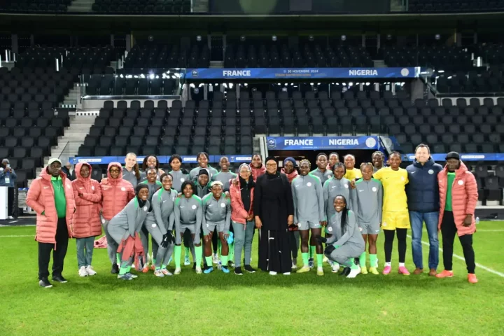 Super Falcons lose 2-1 to France in friendly