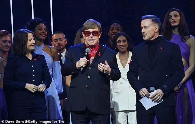 Elton John's battle with blindness