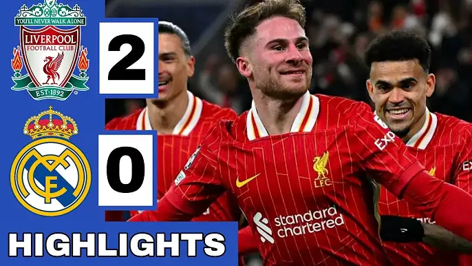 Liverpool 2 - 0 Real Madrid (Nov-27-2024) Champions League Highlights