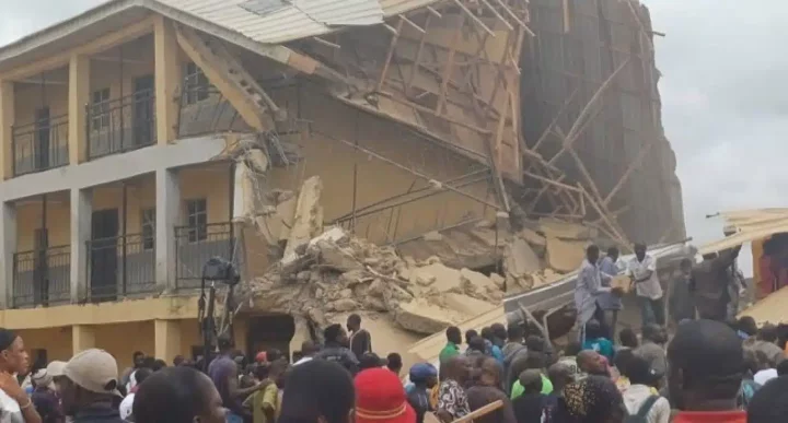 Tragedy in Jos as school building collapses on students writing exams