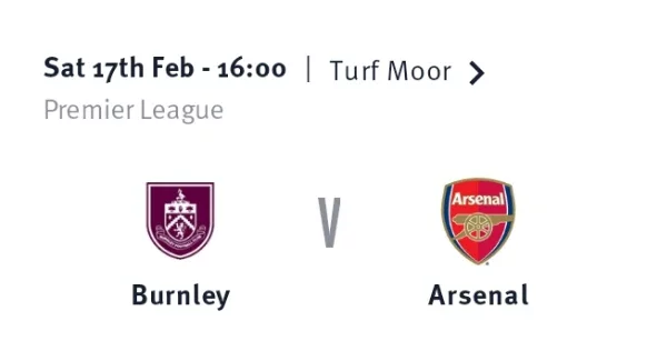 Arsenal's Next Five Premier League Fixtures