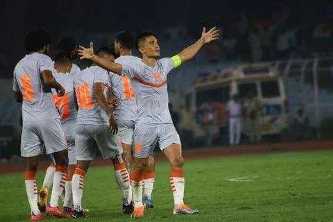 India's Sunil Chhetri - Imago