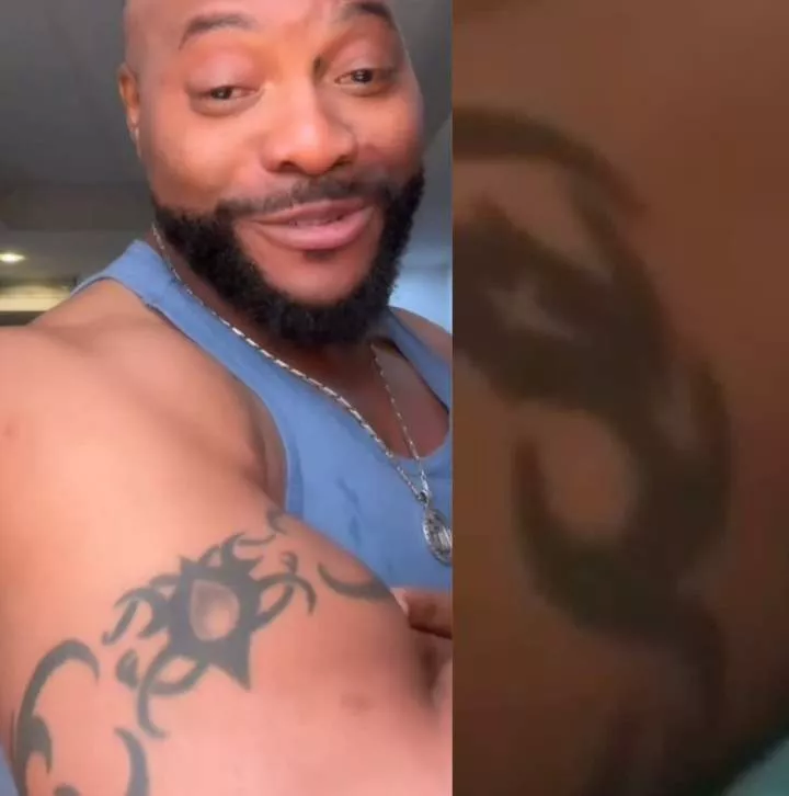 That person in the video isn?t me, everybody is calling me - Actor Bolanle Ninolowo reacts to video of a man with tattoo similar to his, pleasing himself (video)