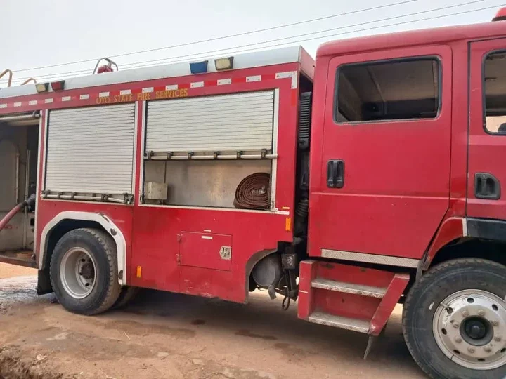 Fire ravages shopping complex in Ibadan [PHOTOS]