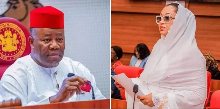 Akpabio continued sexual advances on my wife despite meeting him - Natasha's husband, Uduaghan