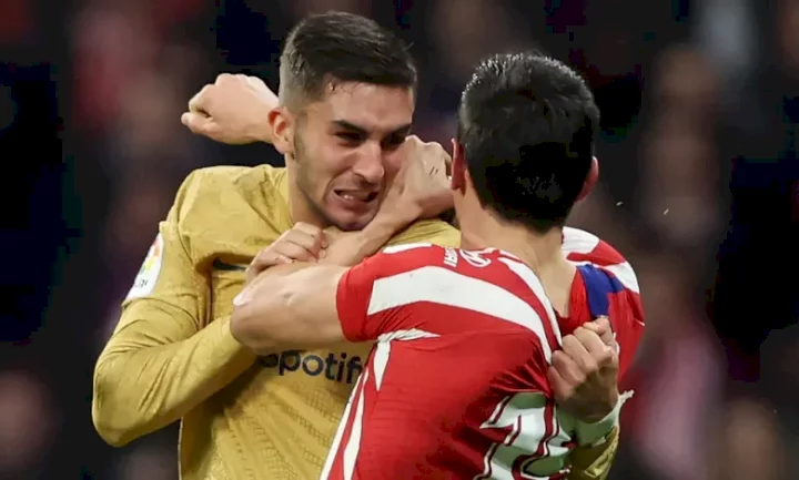 Torres and Savic shown red cards following an on-pitch 'WWE audition'