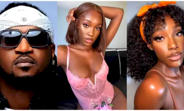 Paul Okoye's lover, Ivy Ifeoma reacts after being referred to as 'broomstick' (Video)