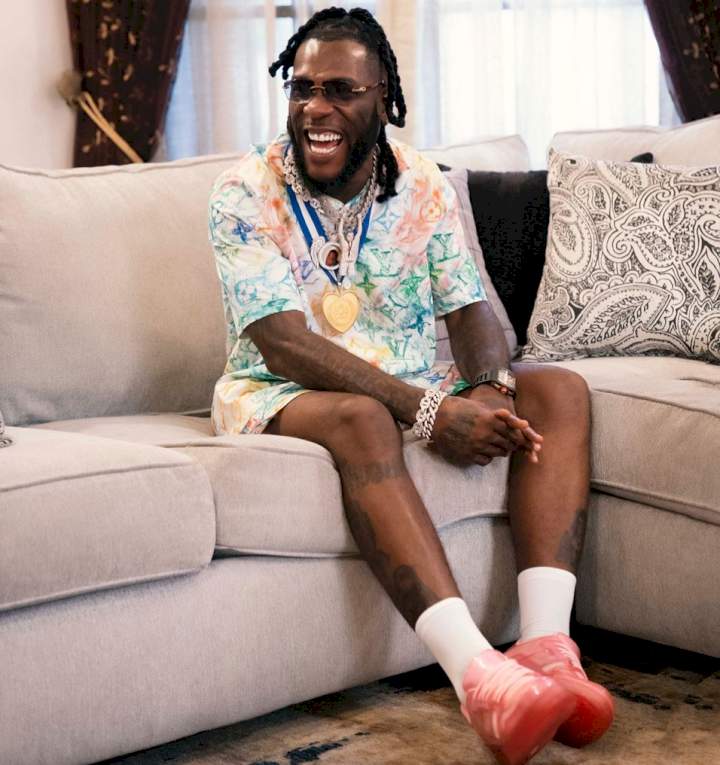 'My father is not rich but I pray I can be even half the man he is' - Burna Boy writes