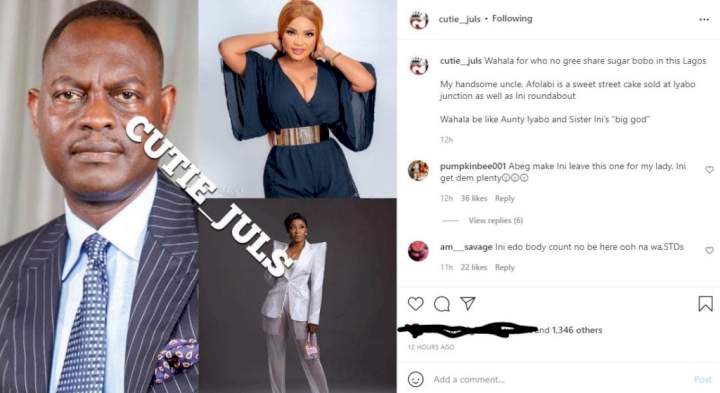 Ini Edo and Iyabo Ojo allegedly at war over married lover