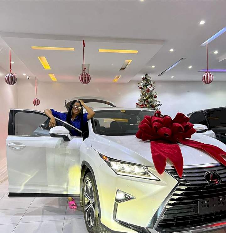 Liquorose acquires first car, a Lexus SUV as New Year's gift