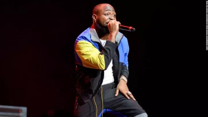 Man attacks Davido on stage at Timeless concert