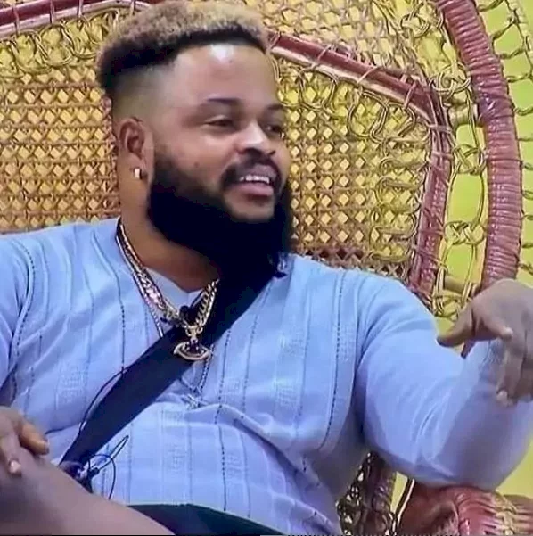#BBNaija: "You're very emotional, but you like to form hard guy" - Whitemoney tells Pere (Video)