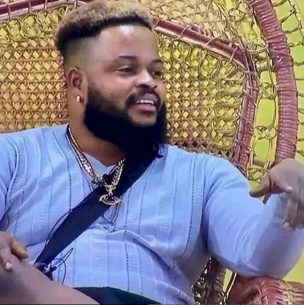 #BBNaija: 'You're very emotional, but you like to form hard guy' - Whitemoney tells Pere (Video)