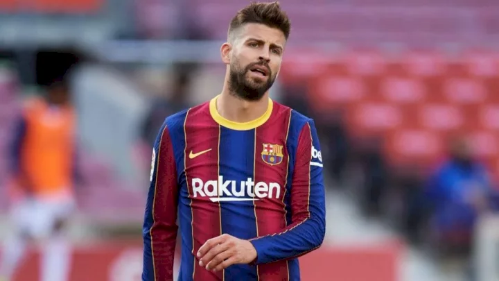 LaLiga: Pique reveals four Barcelona players that will take pay cut