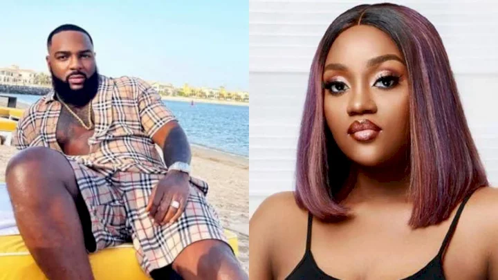 "I am no longer affiliated with her" - Chioma Rowland's alleged ex lover, King Carter says, calls her 'a thing of the past'