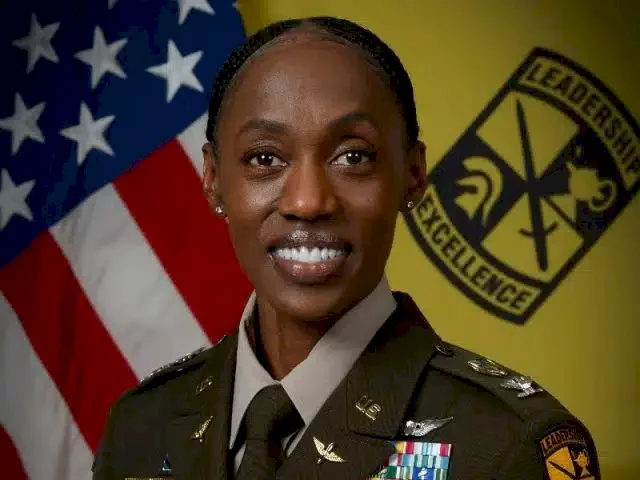 Nigerian woman decorated as General in United States Army
