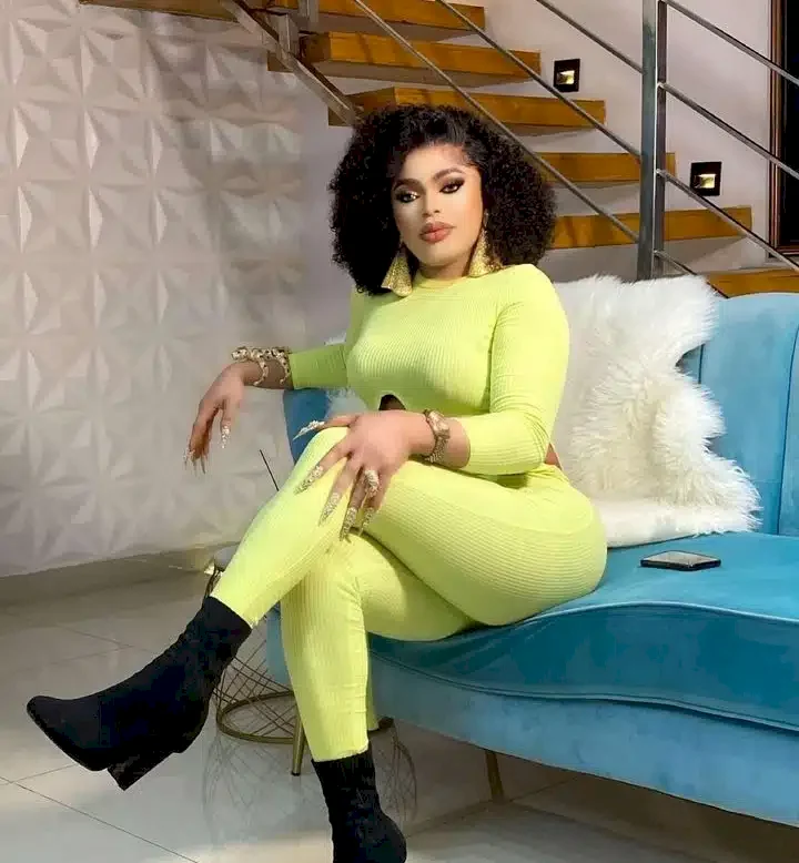 'People like you are rare' - Bobrisky commends Yul Edochie for publicly defending her against critics