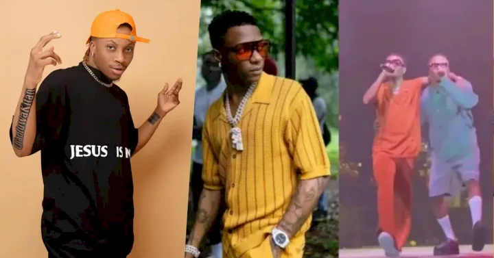 Wizkid and others opened doors for us, he doesn't want me to make same mistakes he made - Oxlade