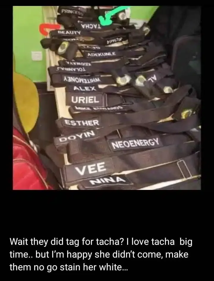 'So they did tag for Tacha' - Reactions as lady spots Tacha's name among tags of All Stars housemates