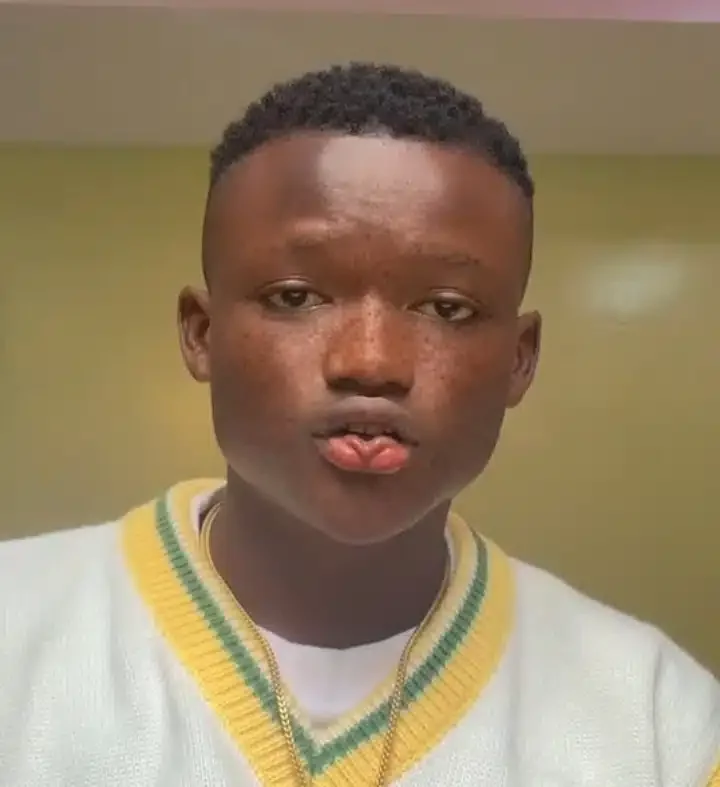 'Is it natural?' - Nigerian boy with love-shaped lips goes viral