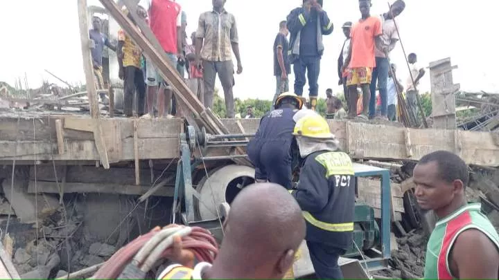 BREAKING: Scores feared dead, others trapped as multi-storey building collapses in Abuja
