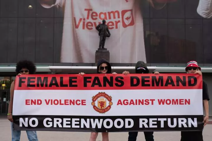 United fans demand no Greenwood return -- @Female Fans Against Greenwood's Return on Twitter