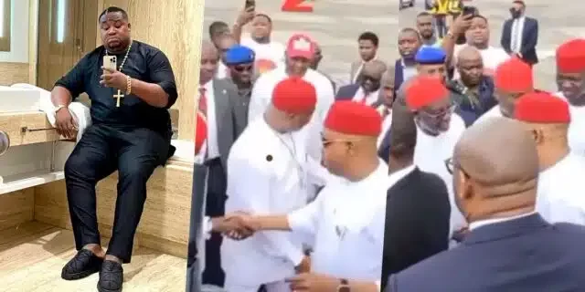'As you pass person, person pass you' - Reactions as Cubana Chief Priest struggles to snap politicians