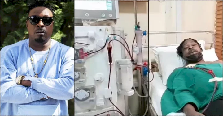 Eedris Abdulkareem speaks from hospital bed amidst kidney condition (Video)