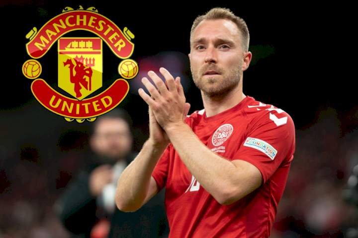 Manchester United confirm the signing of former Brentford and Tottenham midfielder Christian Eriksen, with Dane joining Red Devils on three-year deal