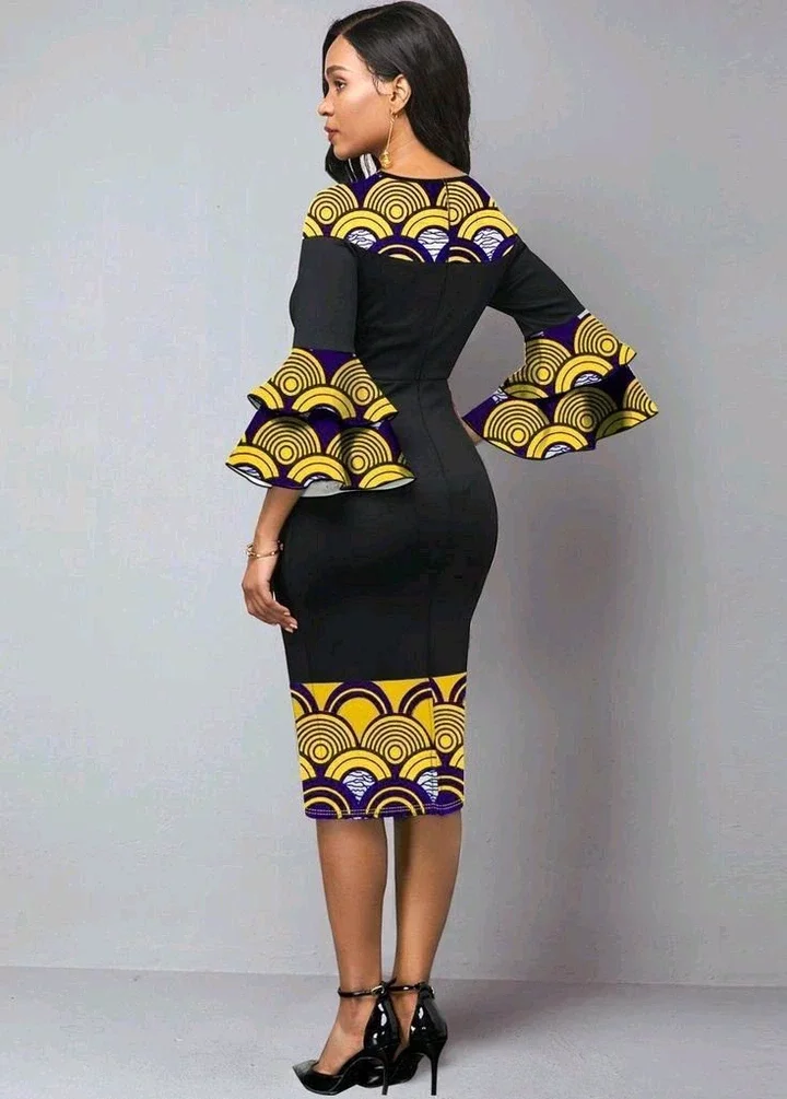 Ways To Blend Ankara with Plain Material for Beauty and Elegance.