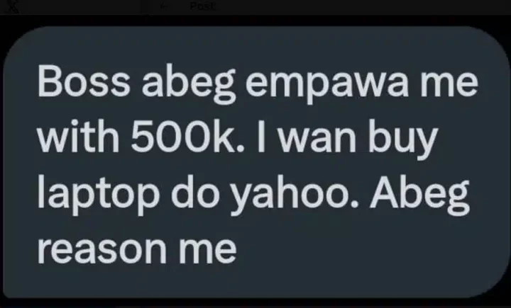 Joeboy express shock as fan begs him for N500k to start 'Yahoo Yahoo'