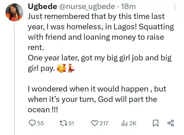 Nurse harassed for calling Lagos a smelly place gets new job abroad after her job in a Lagos hospital was threatened due to her tweet