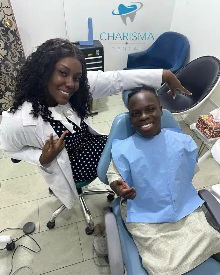 Shatta Bandle gets new look following dental surgery