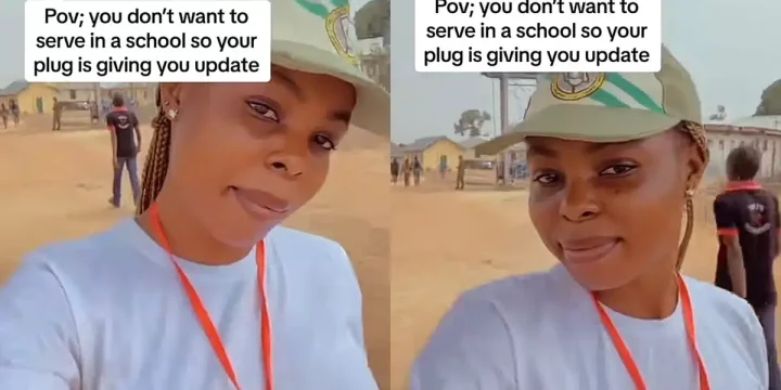 "Pretend like say you be stammerer" - Corps member reveals update she received so she is not posted to teach in school