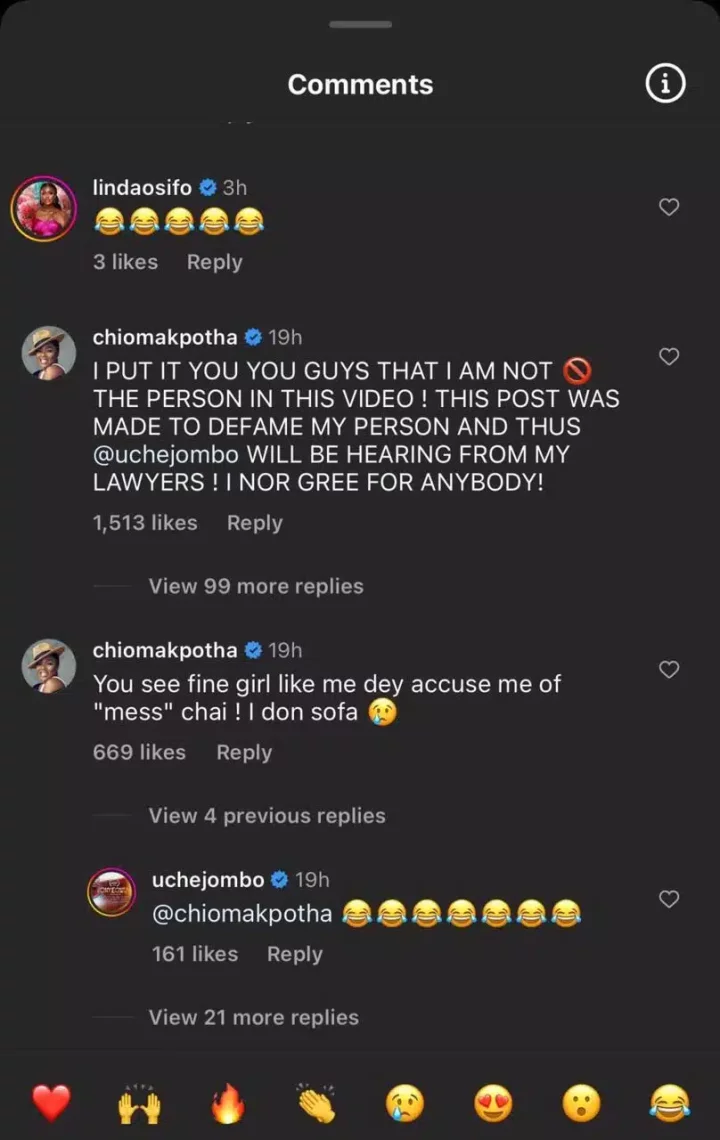 'You have no reputation' - Uche Jombo banters Chioma Akpotha, as they drag each other